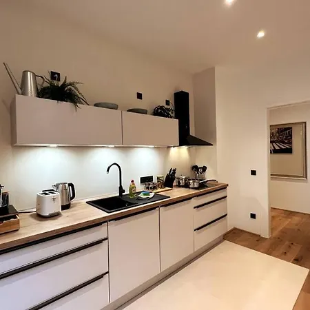 Soul-apartment Balkon Privatparkplatz 2 Boxspringbetten 55zoll Tv Wlan * ライプツィヒ