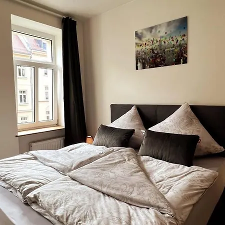 Soul-apartment Balkon Privatparkplatz 2 Boxspringbetten 55zoll Tv Wlan * Lipcse