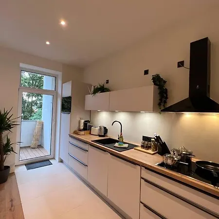 Apartman Soul-apartment Balkon Privatparkplatz 2 Boxspringbetten 55zoll Tv Wlan