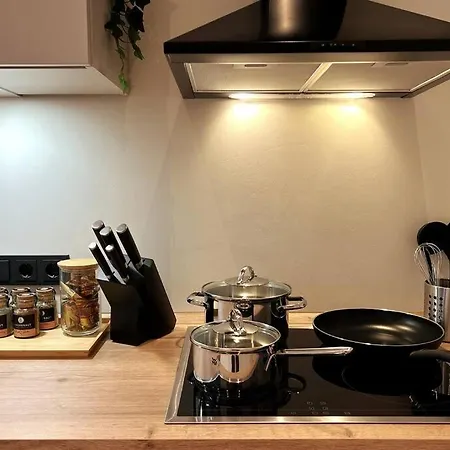 Soul-apartment Balkon Privatparkplatz 2 Boxspringbetten 55zoll Tv Wlan Lipcse